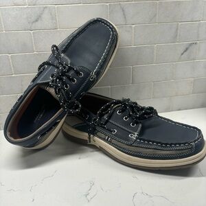 Highland Creek Comfort Boat Shoes Men's Size 9 Blue